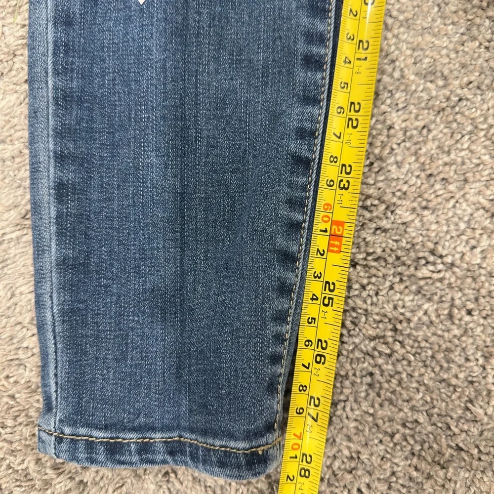 Jessica Simpson Curvy High Rise Skinny Jeans | Women's Size 29 | Blue Denim - Picture 6 of 8